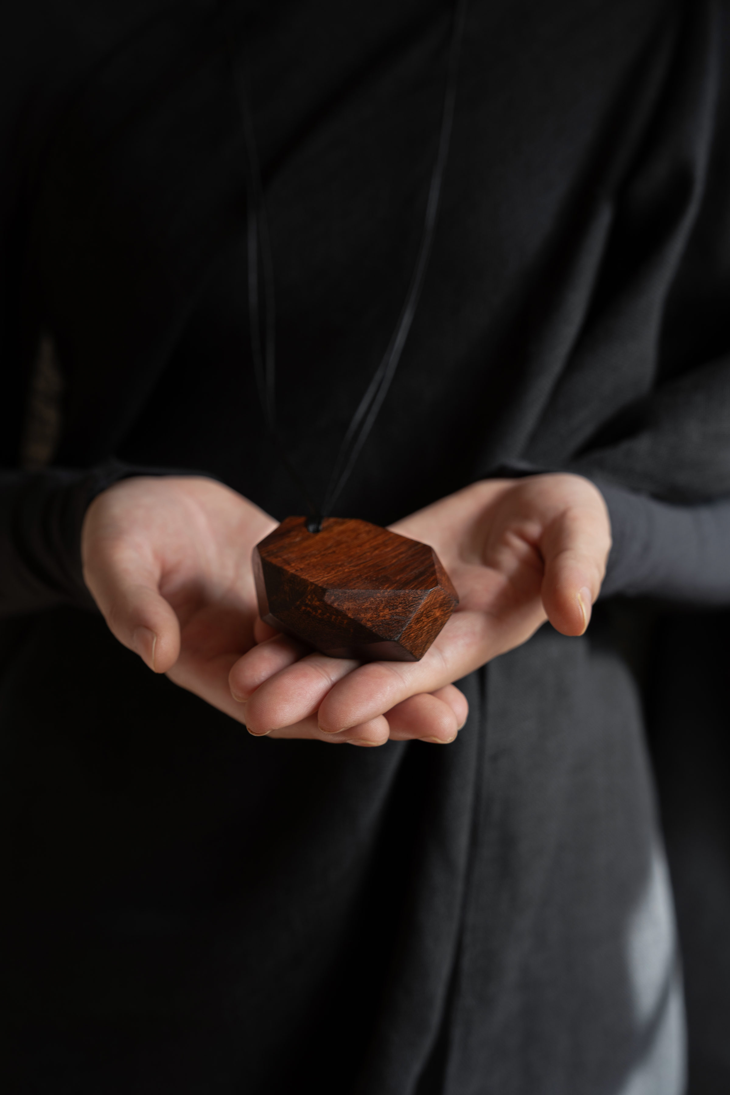 DONPA WOODEN PENDANT